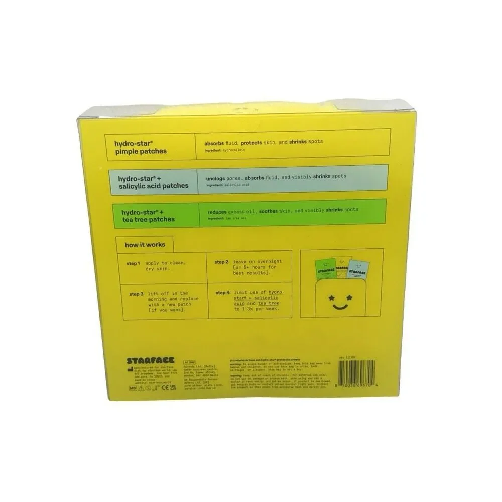 STARFACE Big Lil Starter Kit - 48-Piece Pimple Patch Kit